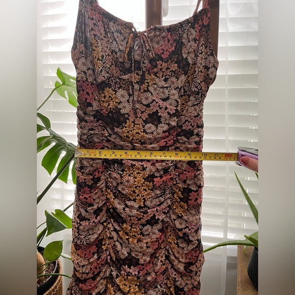 Ultra Flirt Floral Spaghetti Strap Mini Dress, size small - Picture 4 of 5